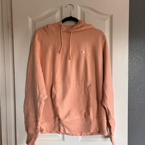 Champion Salmon Pink Hoodie